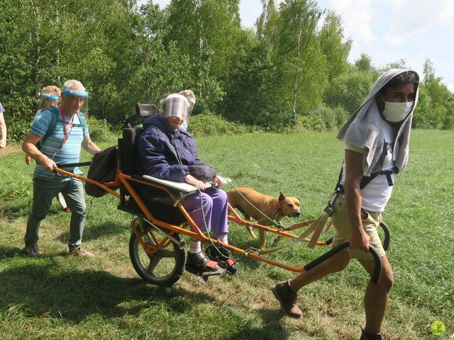 Randonnée joëlettes à Falaën