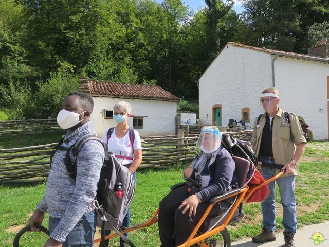 Randonnée joëlettes à Nassogne