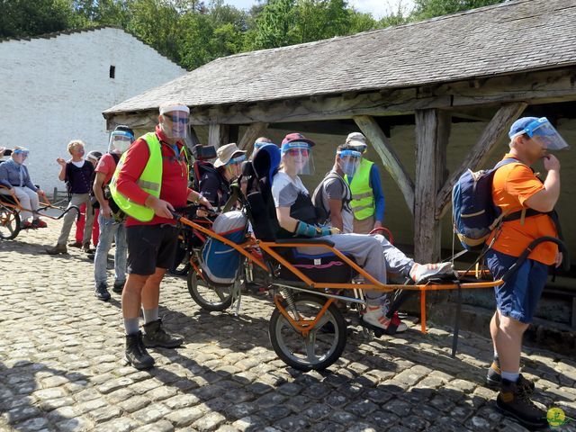 Randonnée joëlettes à Nassogne