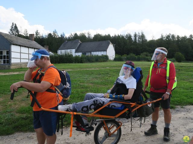 Randonnée joëlettes à Nassogne