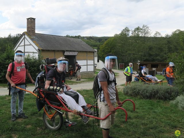 Randonnée joëlettes à Nassogne