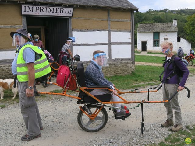 Randonnée joëlettes à Nassogne