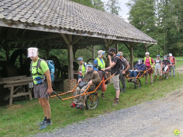 Randonnée joëlettes à Nassogne