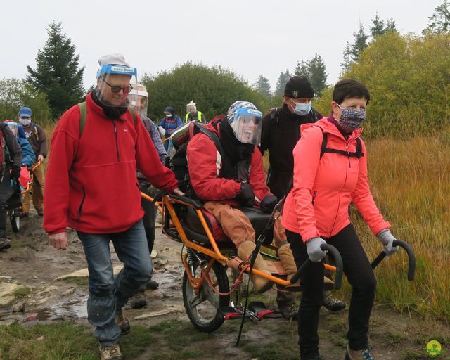 Randonnée joëlettes à Botrange