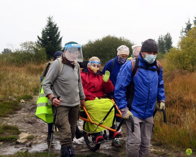 Randonnée joëlettes à Botrange