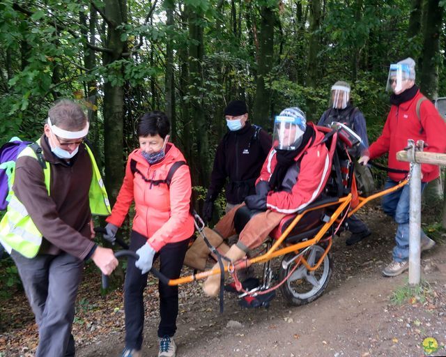 Randonnée joëlettes à Botrange