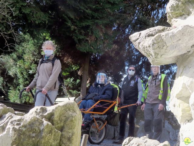 Randonnée joëlettes à Crupet