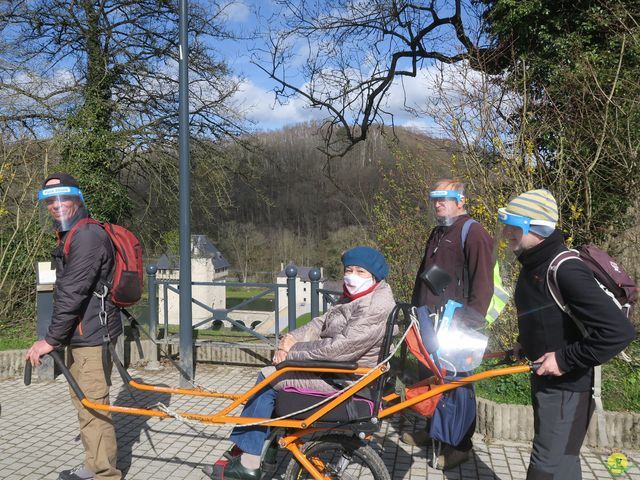 Randonnée joëlettes à Crupet