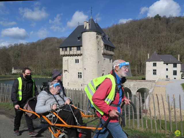 Randonnée joëlettes à Crupet