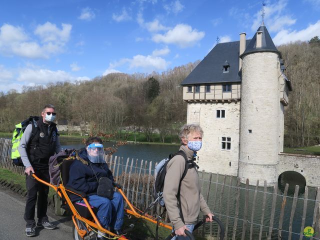 Randonnée joëlettes à Crupet