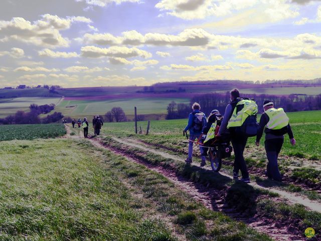 Randonnée joëlettes à Crupet