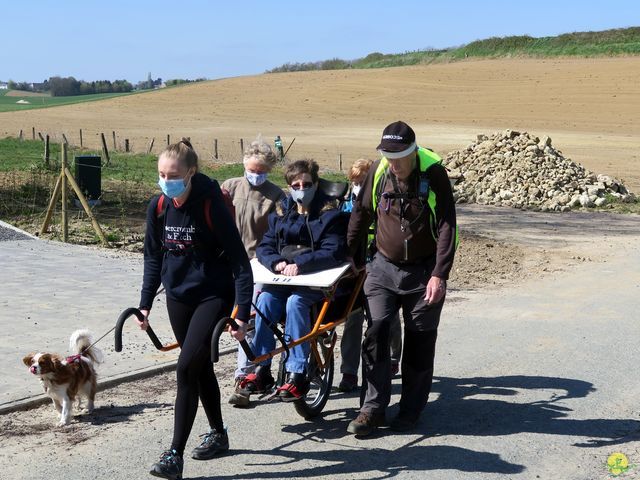 Randonnée joëlettes à Ohain