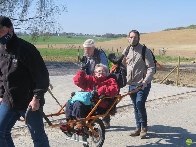 Randonnée joëlettes à Ohain