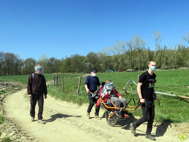 Randonnée joëlettes à Ohain