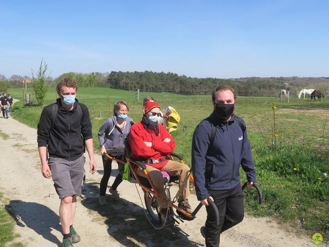 Randonnée joëlettes à Ohain