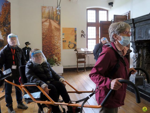 Randonnée joëlettes à Lavaux-Ste-Anne