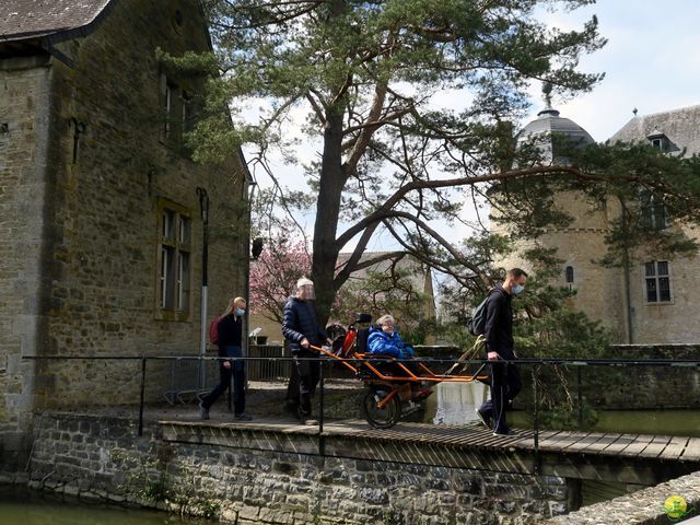 Randonnée joëlettes à Lavaux-Ste-Anne