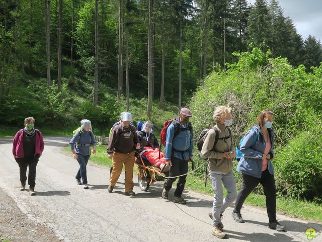 Randonnée joëlettes à Yvoir