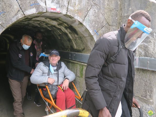 Randonnée joëlettes à Yvoir