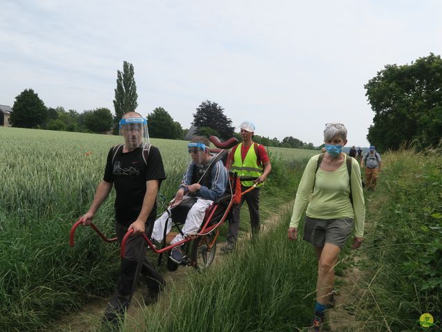 Randonnée joëlettes à Bousval