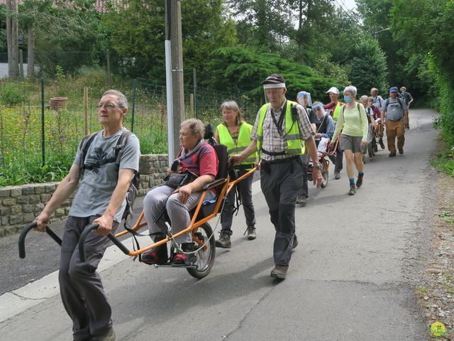 Randonnée joëlettes à Bousval