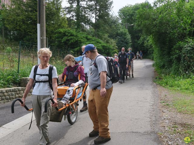 Randonnée joëlettes à Bousval