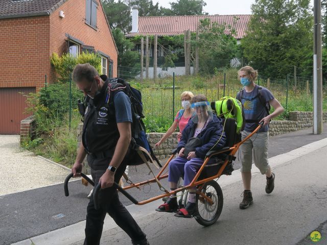 Randonnée joëlettes à Bousval