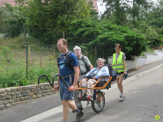 Randonnée joëlettes à Bousval