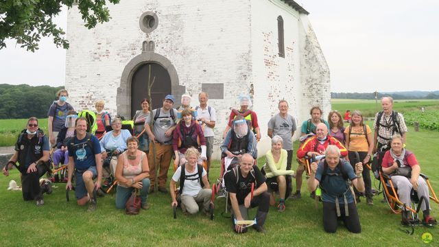 Randonnée joëlettes à Bousval