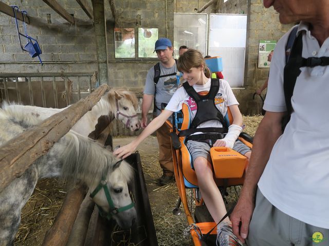 Randonnée joëlettes à Bousval