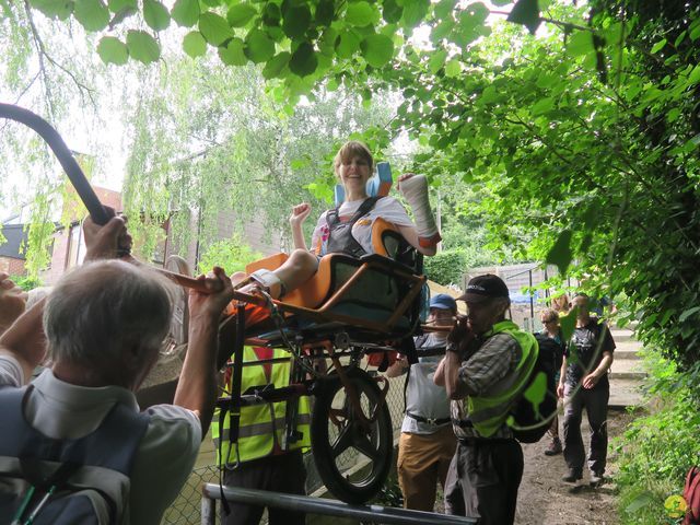 Randonnée joëlettes à Bousval