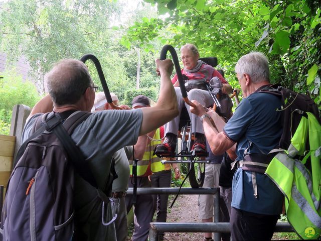 Randonnée joëlettes à Bousval