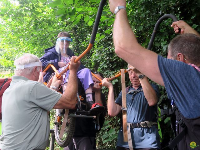 Randonnée joëlettes à Bousval