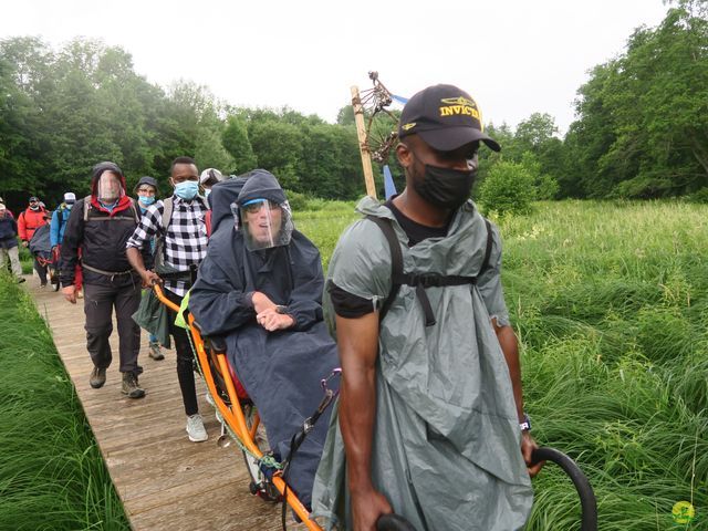 Randonnée joëlettes à Habay-la-Neuve