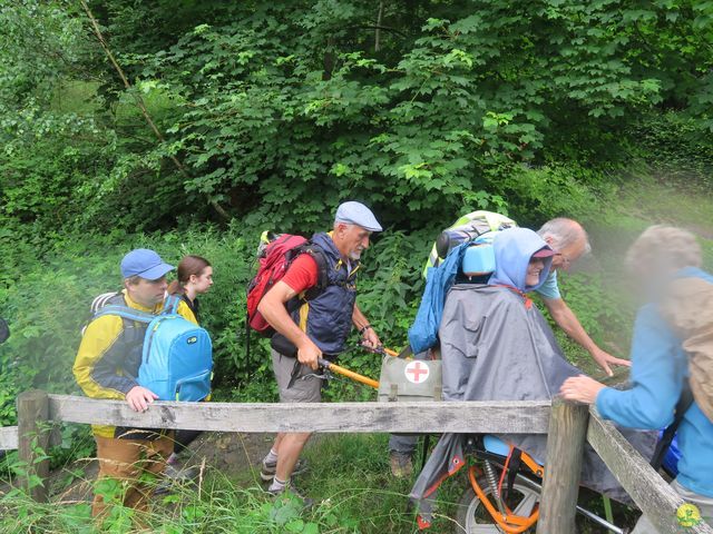 Randonnée joëlettes à Habay-la-Neuve