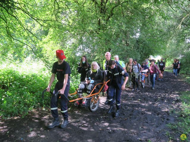 Randonnée joëlettes à Dour