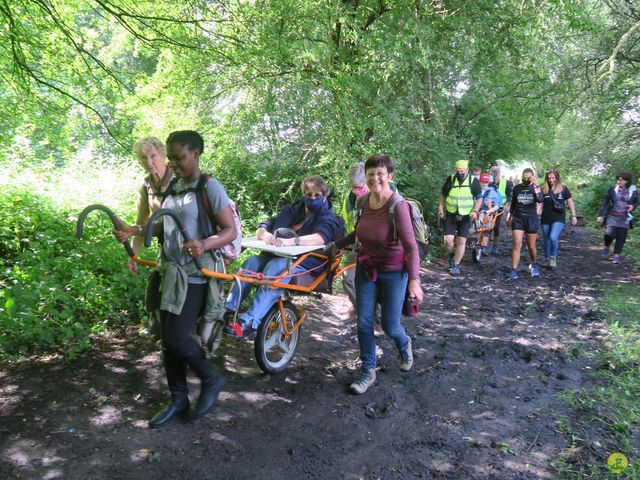 Randonnée joëlettes à Dour