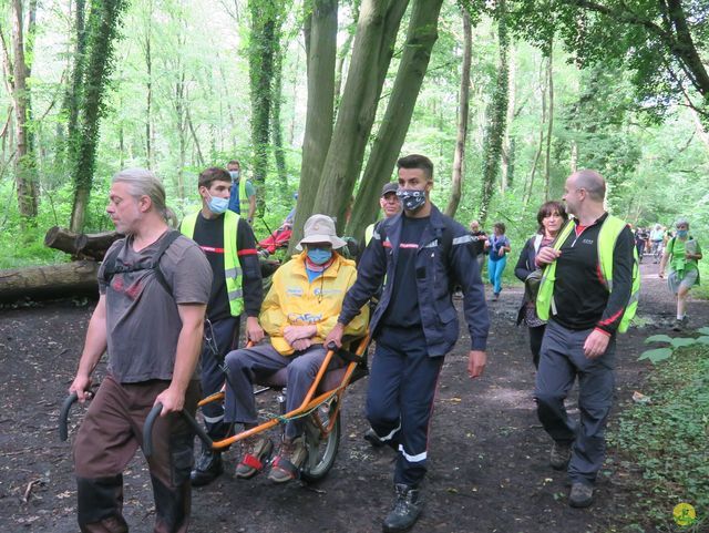 Randonnée joëlettes à Dour