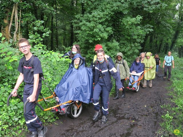 Randonnée joëlettes à Dour