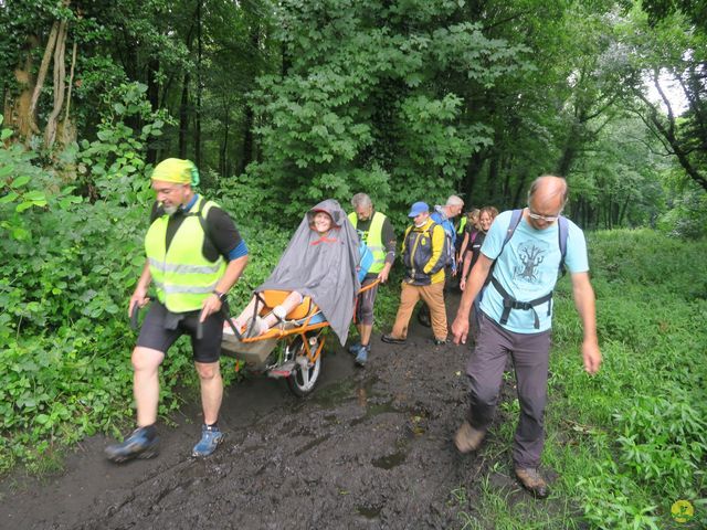 Randonnée joëlettes à Dour