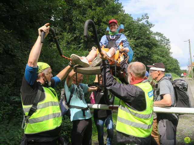 Randonnée joëlettes à Dour