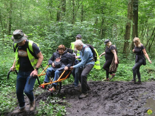 Randonnée joëlettes à Dour