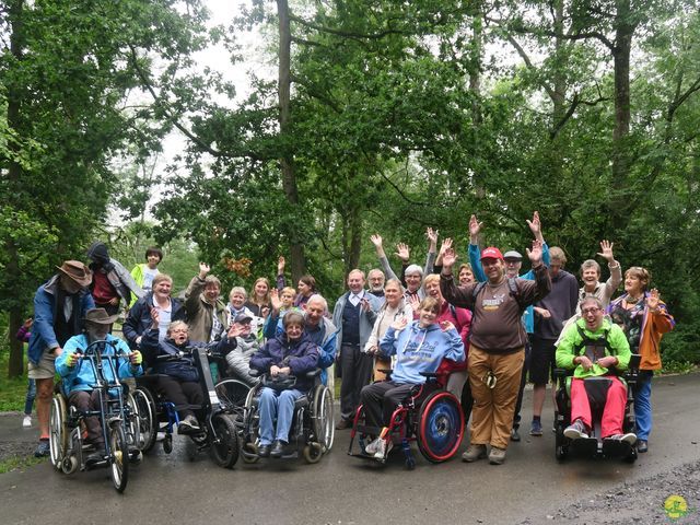 Randonnée joëlettes à Chevetogne