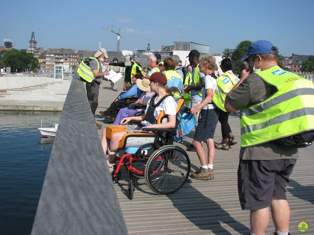 Randonnée joëlettes à Namur