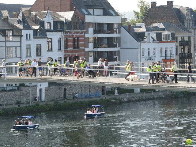 Randonnée joëlettes à Namur