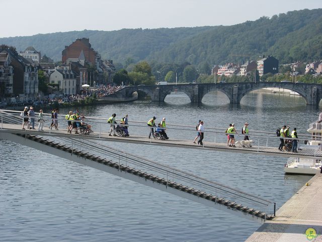 Randonnée joëlettes à Namur