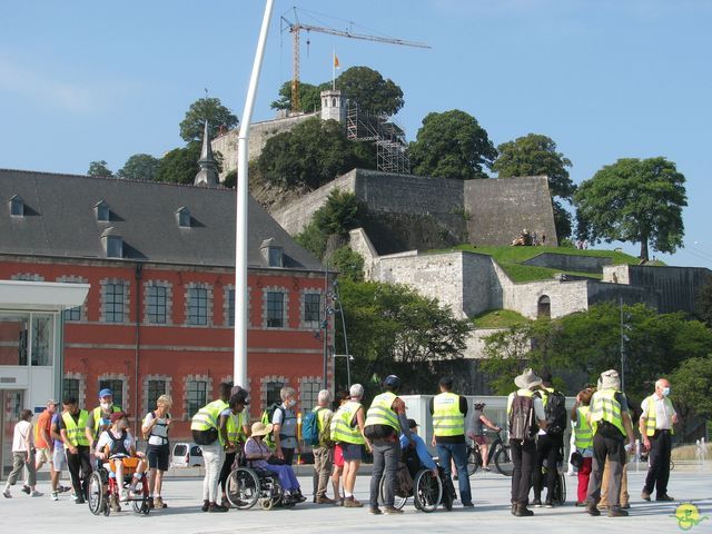 Randonnée joëlettes à Namur