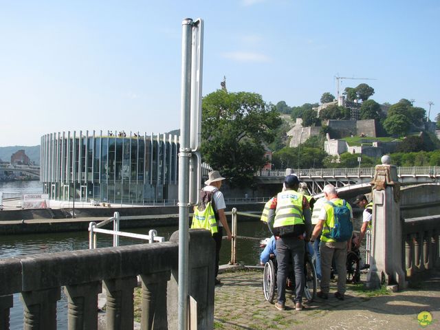 Randonnée joëlettes à Namur