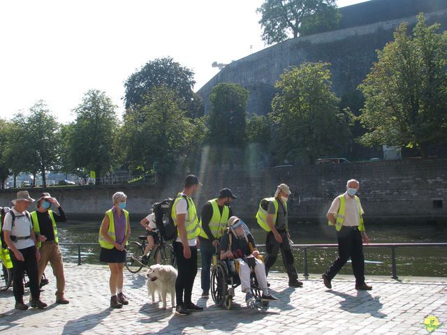 Randonnée joëlettes à Namur