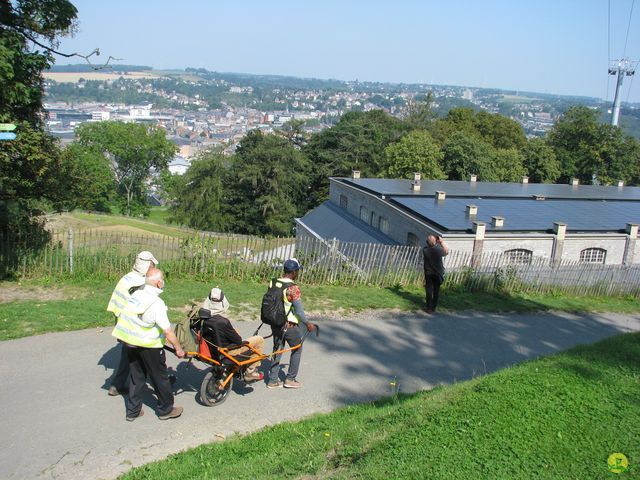 Randonnée joëlettes à Namur